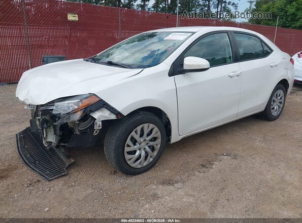 2T1BURHE8HC818904 2017 TOYOTA COROLLA White წინა მარცხენა ხედი სამი მეოთხედიდან