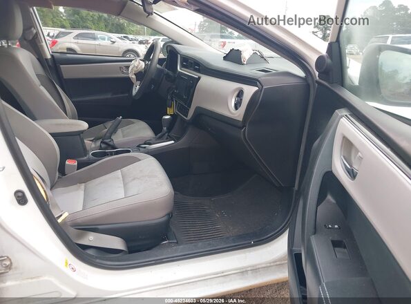 2T1BURHE8HC818904 2017 TOYOTA COROLLA White წინა სალონის ხედი