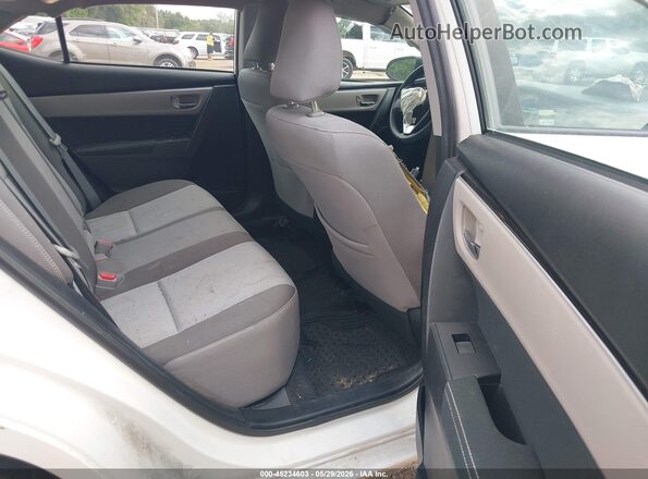 2T1BURHE8HC818904 2017 TOYOTA COROLLA White VIN კოდის სტიკერის ხედი