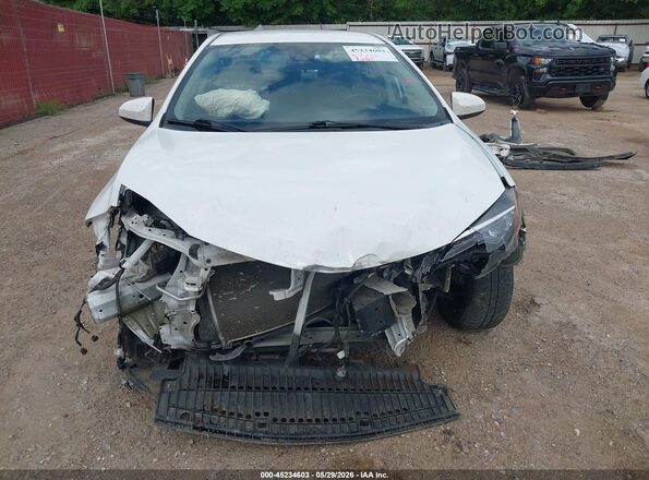 2T1BURHE8HC818904 2017 TOYOTA COROLLA White წინა ხედი