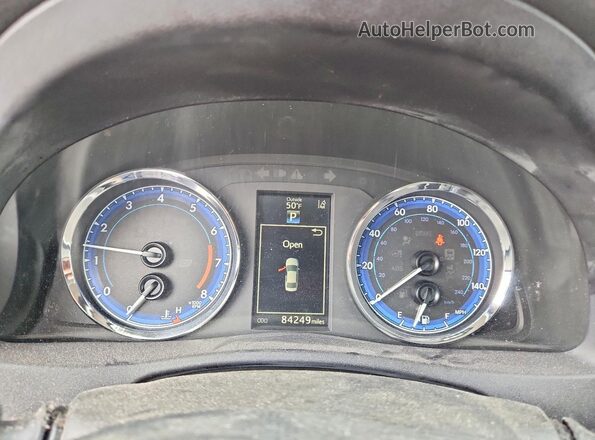 2T1BURHE8JC021106 2018 TOYOTA LL Red Vista del cuadro de instrumentos