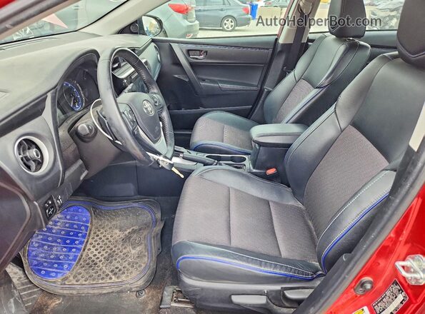 2T1BURHE8JC021106 2018 TOYOTA LL Red Vista interior delantera