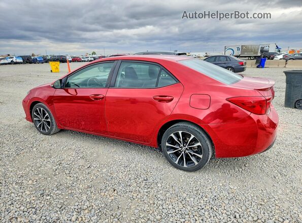 2T1BURHE8JC021106 2018 TOYOTA LL Red Trasero izquierdo