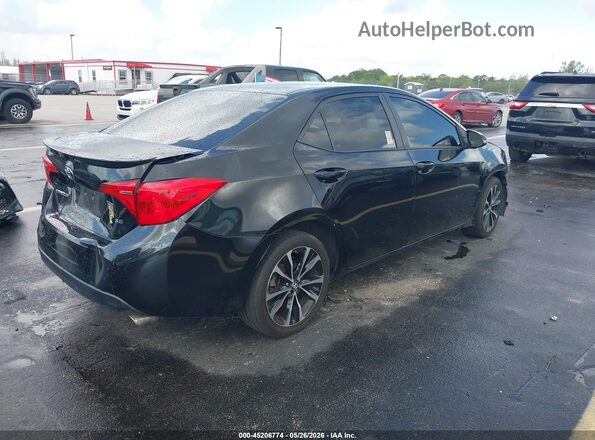 2T1BURHE8JC031148 2018 TOYOTA COROLLA Black Tył prawy