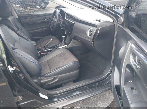 2T1BURHE8JC031148 2018 TOYOTA COROLLA Black Widok wnętrza z przodu