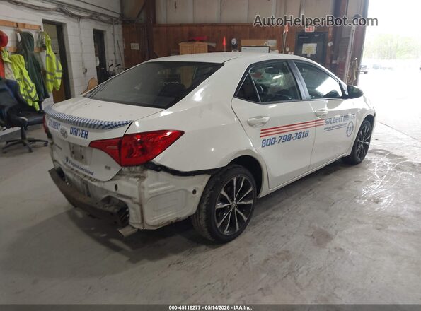 2T1BURHE8JC035829 2018 TOYOTA COROLLA White Rear right