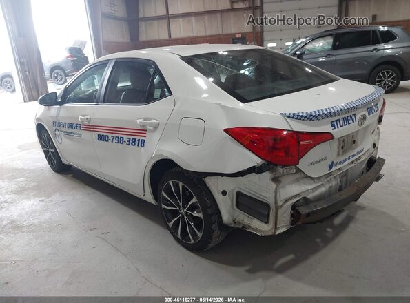 2T1BURHE8JC035829 2018 TOYOTA COROLLA White Rear left