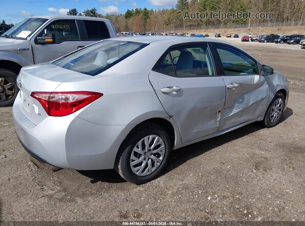 2T1BURHE8JC067275 2018 TOYOTA LL Серебряный Задняя правая четверть