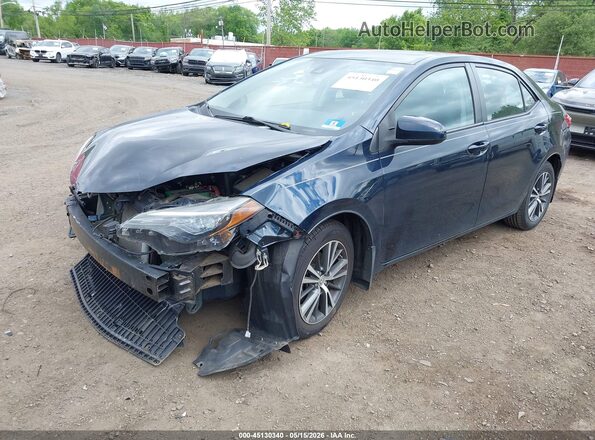 2T1BURHE8JC090233 2018 TOYOTA COROLLA Dark Blue 