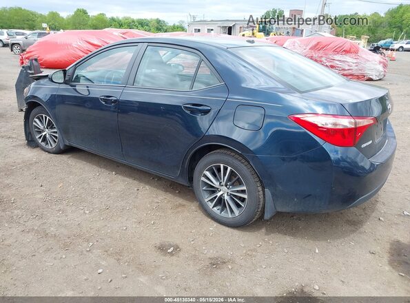 2T1BURHE8JC090233 2018 TOYOTA COROLLA Dark Blue 