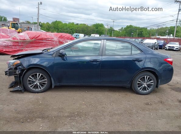 2T1BURHE8JC090233 2018 TOYOTA COROLLA Dark Blue 