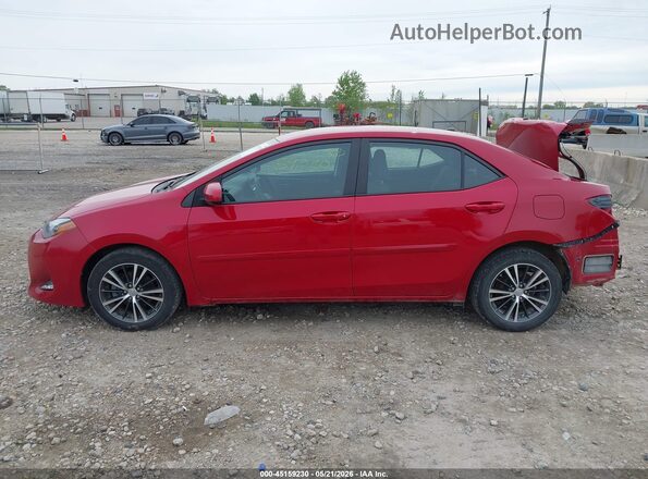 2T1BURHE8KC219525 2019 TOYOTA COROLLA Red 