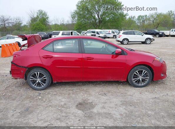 2T1BURHE8KC219525 2019 TOYOTA COROLLA Red Սալոնի 360 աստիճան տեսք