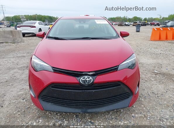 2T1BURHE8KC219525 2019 TOYOTA COROLLA Red Սալոնի հետևի տեսք