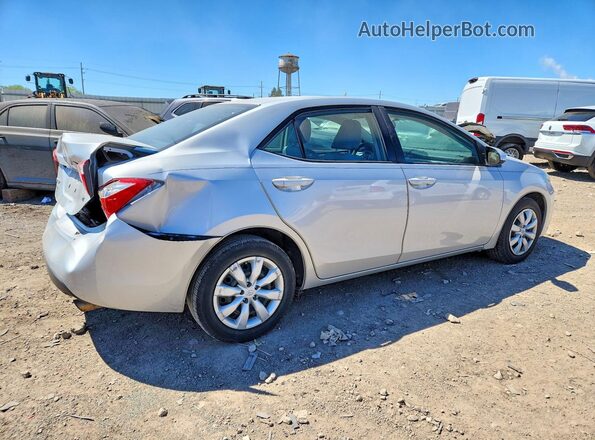 2T1BURHE9GC482453 2016 TOYOTA COROLLA Серый Задняя правая четверть