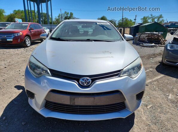 2T1BURHE9GC482453 2016 TOYOTA COROLLA Серый Вид спереди