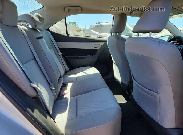 2T1BURHE9GC482453 2016 TOYOTA COROLLA Серый Вид задних сидений