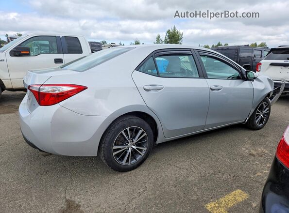 2T1BURHE9GC497146 2016 TOYOTA COROLLA Silver Rear right