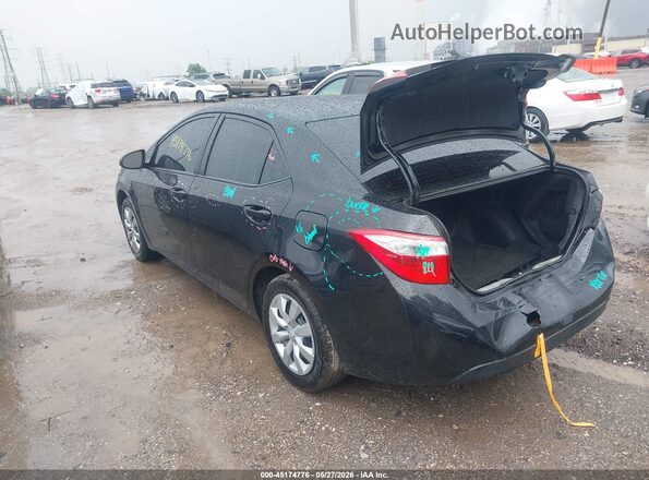 2T1BURHE9GC515094 2016 TOYOTA COROLLA Black Rear left