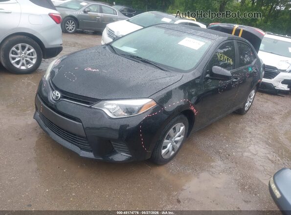 2T1BURHE9GC515094 2016 TOYOTA COROLLA Black Front left