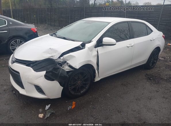 2T1BURHE9GC524149 2016 TOYOTA LL White Vista tres cuartos delantera izquierda