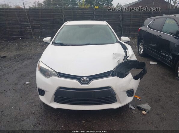 2T1BURHE9GC524149 2016 TOYOTA LL White Vista del cuadro de instrumentos