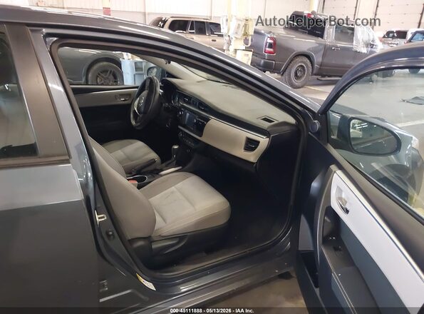 2T1BURHE9GC727350 2016 TOYOTA COROLLA Gray Widok wnętrza z przodu