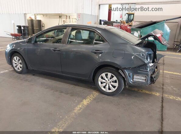2T1BURHE9GC727350 2016 TOYOTA COROLLA Gray Tył lewy