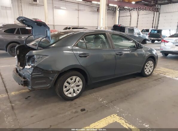 2T1BURHE9GC727350 2016 TOYOTA COROLLA Gray Tył prawy