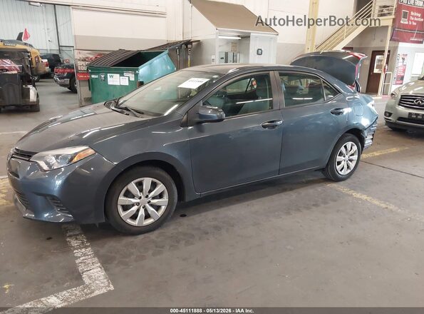 2T1BURHE9GC727350 2016 TOYOTA COROLLA Gray Przód lewy