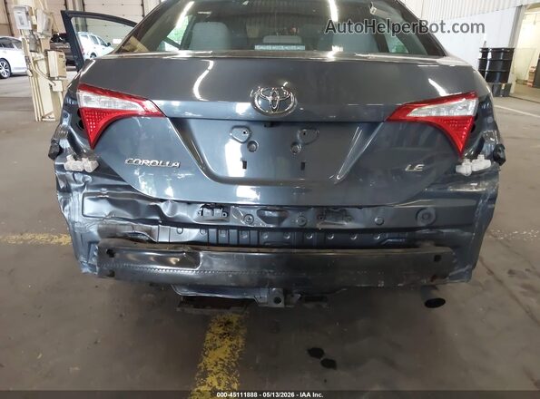 2T1BURHE9GC727350 2016 TOYOTA COROLLA Gray Widok z przodu