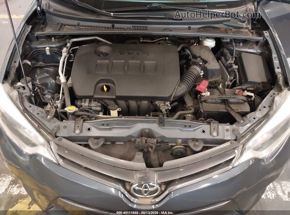 2T1BURHE9GC727350 2016 TOYOTA COROLLA Gray Widok z tyłu