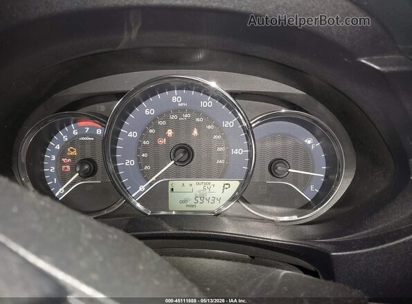 2T1BURHE9GC727350 2016 TOYOTA COROLLA Gray Widok tylnych siedzeń