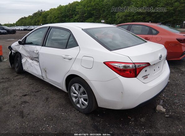 2T1BURHE9GC743760 2016 TOYOTA COROLLA White Rear left