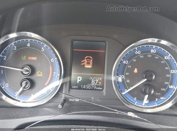 2T1BURHE9HC802713 2017 TOYOTA COROLLA Черный Вид задних сидений