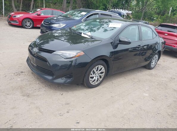 2T1BURHE9HC802713 2017 TOYOTA COROLLA Черный Передняя левая четверть