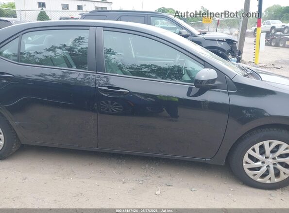 2T1BURHE9HC802713 2017 TOYOTA COROLLA Черный Вид задней части салона