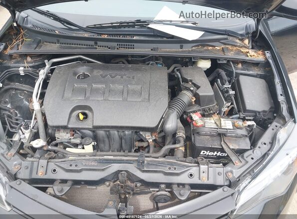 2T1BURHE9HC802713 2017 TOYOTA COROLLA Черный Вид сзади