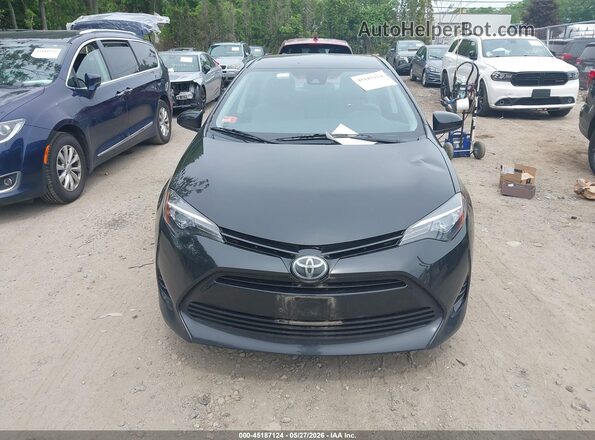 2T1BURHE9HC802713 2017 TOYOTA COROLLA Черный Вид щитка приборов