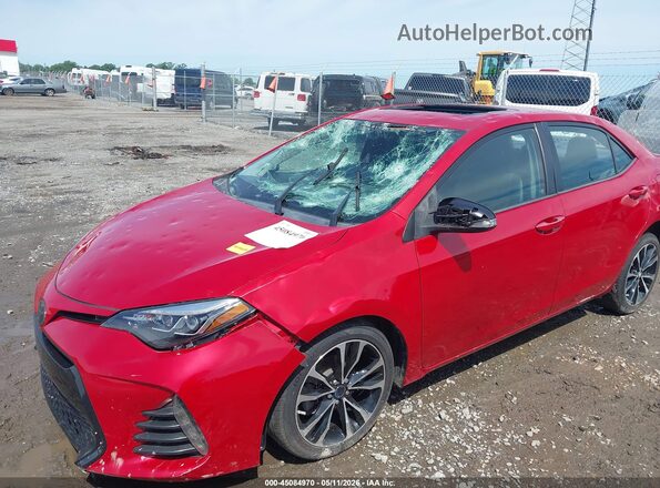 2T1BURHE9HC833072 2017 TOYOTA LL Red Դիմացի տեսք
