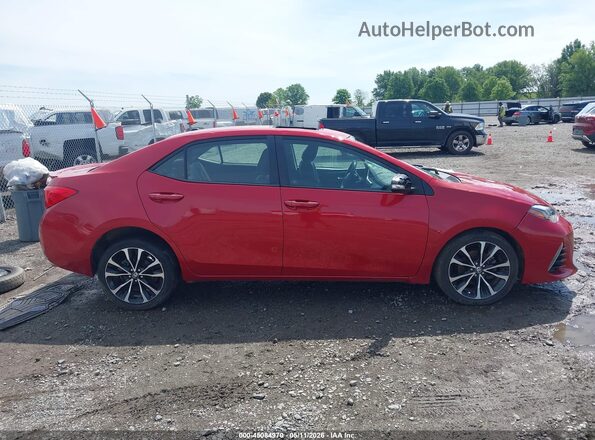 2T1BURHE9HC833072 2017 TOYOTA LL Red Սալոնի հետևի տեսք