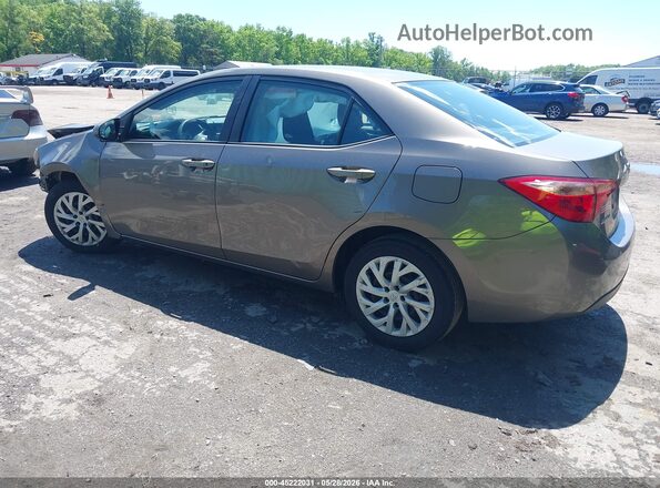2T1BURHE9HC926142 2017 TOYOTA COROLLA Gray Rear left