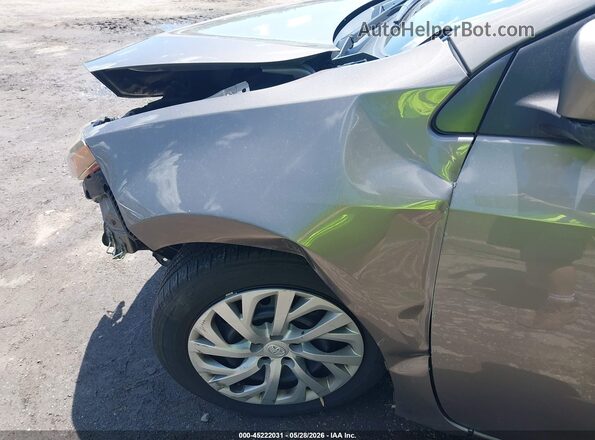 2T1BURHE9HC926142 2017 TOYOTA COROLLA Gray Front view