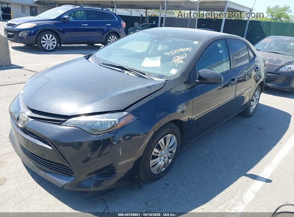 2T1BURHE9KC142776 2019 TOYOTA COROLLA Black Przód lewy