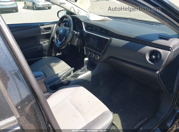 2T1BURHE9KC142776 2019 TOYOTA COROLLA Black Widok wnętrza z przodu