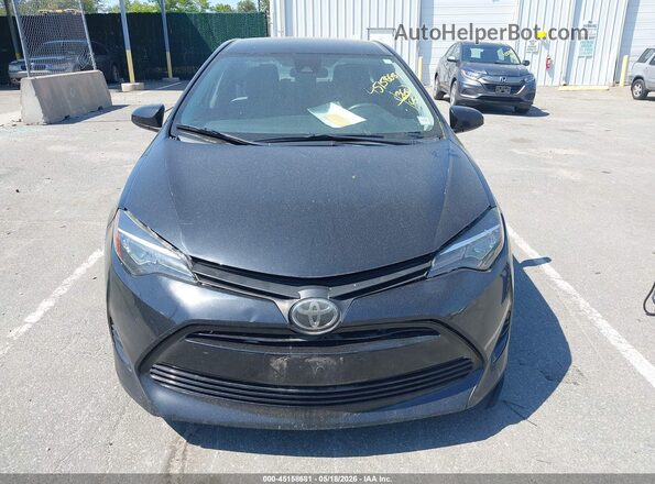 2T1BURHE9KC142776 2019 TOYOTA COROLLA Black Widok zestawu wskaźników