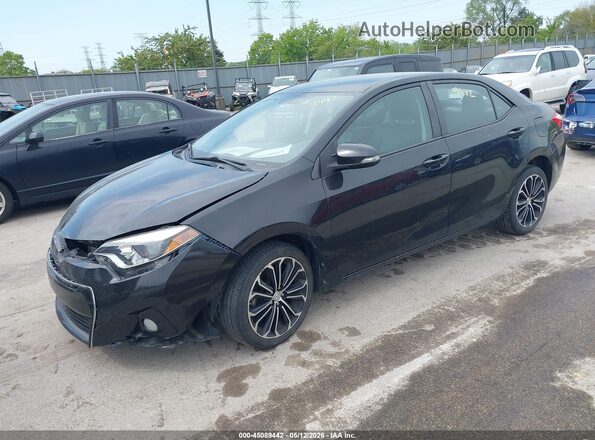 2T1BURHEXGC501849 2016 TOYOTA LL Black Vista tres cuartos delantera izquierda