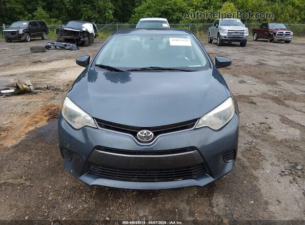 2T1BURHEXGC619139 2016 TOYOTA LL Gray Widok zestawu wskaźników