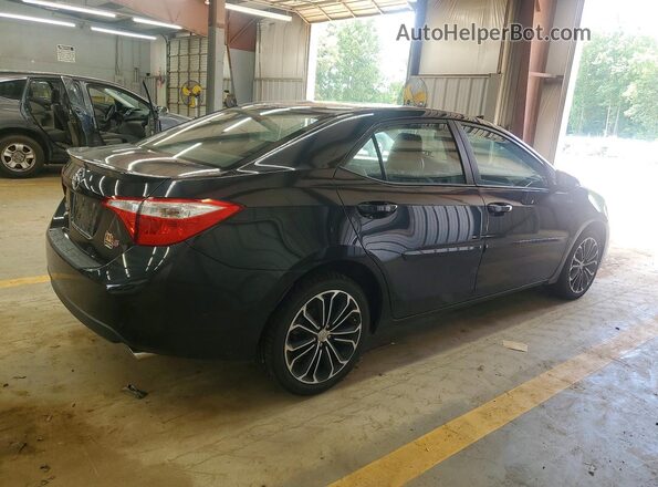 2T1BURHEXGC652982 2016 TOYOTA COROLLA Black Tył prawy