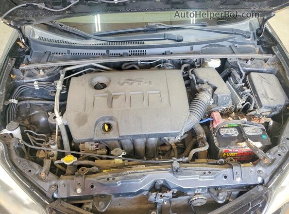 2T1BURHEXGC652982 2016 TOYOTA COROLLA Black Widok wnętrza z tyłu